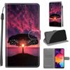 KENHONER Custodia per Samsung Galaxy A50, Albero | Portafoglio Pelle PU, Magnetica, Resistente Agli Urti, Scomparto Carte Credito, Pieghevole, Flip Libro, Motivo
