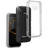 REY Cover in Gel TPU Trasparente per DOOGEE S41 Plus - S41 PRO - S41 Max - S41T, Ultra Sottile 0,33 mm, Morbido Flessibile, Custodia Silicone