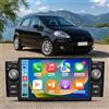 VIBEX | Autoradio Android 7 per Fiat e Abarth Grande Punto 2006-2010 Apple CarPlay & Android Auto, Schermo IPS, GPS, WiFi 5G, FM, Comandi al Volante | Sistema Linux
