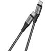 Energizer Cavo USB-C/USB-C rinforzato Metallo, 100W, 2 m, intrecciato