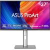 ASUS PROART DISPLAY PA278CGRV, Monitor Professionale da 27 QHD IPS, Nero