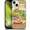 Head Case Designs Licenza Ufficiale The Flintstones Macchina di Pietra Personaggi Custodia Cover Dura per Parte Posteriore Compatibile con Apple iPhone 13 Mini
