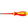 ingdaum Cacciavite a taglio VDE isolato 1000 V, 0.5 * 3.0 * 75 mm | Cacciavite elettricista piatto, Venduto singolarmente o in set, Conforme VDE / IEC, Per installazioni elettriche