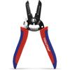 TOOLUTION Pinza Spelafili per Cavi 10-22 AWG | Spelacavi Manuale con Meccanismo a Molla e Blocco di Sicurezza per Elettricisti