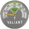 Valiant Fun Valiant FIR116 - Termometro magnetico, Verde/ Grigio, 63 mm
