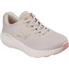 Skechers Go Run Now Calumet Sneaker, da Donna, Naturale, 37,5