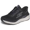 Skechers Uomo Max Run Slip-in ALLENATRICE | Slip-in mani libere, ammortizzazione massima, soletta Goga Mat raffreddata ad aria, intersuola ultra leggera, gomma Goodyear