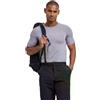 FALKE Backpack-Ready Uomo T-Shirt Wool-Tech Light | con zone imbottite sulle spalle e in vita per un maggiore comfort