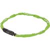 Prophete Unisex - Lucchetto per adulti con combinazione numerica liberamente codificabile Dimensioni: 90 cm, Ø 3,2 mm, verde, taglia unica