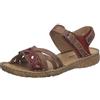 Josef Seibel Sandali classici da donna Ivy.08, larghezza G (normale), Rosso Kombi, 38 EU