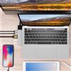 HYPER GN28N-SILVER Docking station cablata Argento
