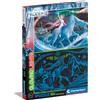 Clementoni Disney Frozen 2 puzzle di contorno 104 pezzi art