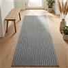 Carpetsale24 Tappeto da Esterno Design Boho Moderno Effetto 3D Resistente ai Raggi UV Ideale per Terrazza Soggiorno Cucina, Dimensioni: 80x250 cm