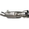Akrapovic Yamaha Yzf-r9abs 2025 L-y9r1/td Tubo di raccordo Argento Argento Taglia Unica