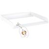 Shefa Kids 800 - Fasciatoio universale compatibile con cassettiere serie Malm, Hemnes e Nordli, colore: bianco