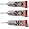 SUXUN 3X TUBETTO DI COLLA PER DISPLAY LCD ZHANLIDA B6000 DA 9ML COLORE TRASPARENTE PER SMARTPHONE