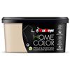 MAXMEYER Home Color Idropittura colorata per interni, Pittura Murale Superlavabile e Igienizzante, Finitura Opaca, Colore Nocciola 2,5 Litri