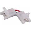 V-TAC Connettore a L angolare 90° innesto rapido per strisce LED monocolore di larghezza 10mm connettore 2 PIN - sku 2662