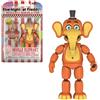Figurina Fnaf Pizzeria Simulator Rockstar Freddy Lefty Orville Elephant In PVC