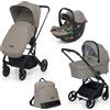 FOPPAPEDRETTI - Trio Tic Toc Desert Disk con Seggiolino Auto Disk + Borsa e Coprigambe OMAGGIO