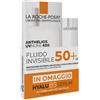 LA ROCHE POSAY-PHAS (L Oreal) Anthelios Uvmune Fluido Solare Viso SPF50+ 50 ml + Hyalu B5 Siero 10 ml - La Roche-Posay