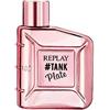 Replay - #Tank Plate For Woman Eau De Toilette - Profumo Donna Dolce e Avvolgente dal Carattere Seducente e Magnetico, Fragranza olfattiva Chypre-Floreale. Flacone da 100 ML