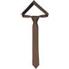 Ladeheid Cravatta per bambini per ragazzi - Look elegante opaco, Pre-legata con chiusura a strappo, Perfetta per occasioni speciali - Cravatta a clip stilosa TKM (31cm x 4cm, Blu Marino)