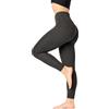 Bellivalini Donna Lunghi Leggings Vita Alta Slim in Viscosa per praticare Lo Sport Yoga, Palastra BLV50-292 (Melange Scuro, XS)