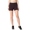 Bellivalini Leggings Corti Pantaloni in Bio-Bio-Cotone Donna BLV50-186 (Marrone, S)