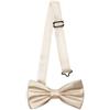 Ladeheid Papillon elegante da uomo - lucido, regolabile, perfetto per matrimoni, feste, ufficio. Ideale per uomini, donne, adolescenti BMS (12cm x 6cm, Viola)