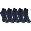 Ladeheid Calzini Unisex in Cotone (Set da 5) LASS0002 (Blu Marino, 36-37)