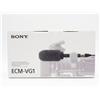 Sony ECM-VG1 Shotgun Microphone Supercardioid XLR Low-Cut Filter Field Recording