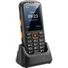 Avizar Telefono Cellulare Robusto Infrangibile 4G con Schermo 2.8" e Base di Ricarica