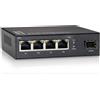 ‎LevelOne Commutatore desktop di livello uno GEU-0521 con 4 porte Gigabit Ethernet e 1 slo