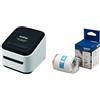 Fratello Stampante Brother VC-500W + stampante termica per etichette a colori +...