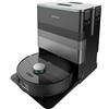 Cecotec Robot Aspirapolvere e Lavapavimenti con IA e Base Autovuotante Conga X70. Motore Aspirazione 15000Pa, Base 4 in 1, Tecnologia Laser, Mop Rotanti, Spazzola Laterale, App e Bluetooth