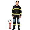 W WIDMANN MILANO Party Fashion - Costume pompiere, uniforme, professione, pompiere, costumi in maschera