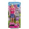 TOYS ONE S.R.L. BARBIE HRG84, BAMBOLA CON ACCESSORI SCUOLA, GIOCATTOLO EDUCATIVO, 3+ ANNI, BAMBINE