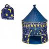 Lemag srl Lemag Tenda Gioco per Bambini 105x105x135 cm - Casetta Tenda da Interno ed Esterno per Cameretta e Giardino - Gioco Immaginativo Pieghevole - Disponibile in Rosa e Blu