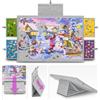 Tektalk Jigsaw Portable Puzzle Table with Integrated Adjustable Stand/Bracket and Removable Cover, 3-Tilting-Angle Super Light Felt Puzzle Plateau Board for Up to 1000 Pieces - Light Grey