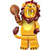 BRICK Flip LEGO 71051 - Costume da leone, serie 28 animali, singolo