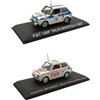 OPO 10 Set di 2 modellini di Auto compatibili con Polski Fiat 126P Rallye Monte Carlo 1975 e Acropoli 1984 - Scala 1/43 - LFIA1