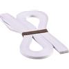 ODETOJOY Strisce di carta per quilling bianche da 3 mm, strisce per quilling da 3 mm bianco-lunghezza 53,8 cm, colore singolo bianco puro strisce per quilling, 120 pz/set (1)