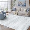 PureCozy Moderno Blu Tappeto Salotto 120x170cm Grande