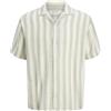 JACK & JONES Jjeliam Resort SS SN T-Shirt, Cloud Dancer, M Uomini, Cloud Dancer, M