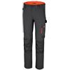 BETA 7660G - Pantaloni da Lavoro Multitasche, Slim Fit, Elasticizzati, in 86% Nylon e 14% Spandex, con Tasche rinforzate, Cavallo antistrappo e Vita più Alta nella Parte Posteriore - Antracite