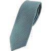 TigerTie - Cravatta sottile di design, in seta, con motivo a pois