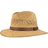 Hut Breiter Breiter Cappello da Sole in Paglia Cappello Estivo Intrecciato a Mano in 100% Paglia - Bogart Leggero, Flessibile, Delicato sulla Pelle e Comodo - Naturale