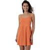 Lovable Copricostume in 100% Cotone | Abitino Estivo con Spalline | Vestito Spiaggia, Mare, Vacanza | Beachwear Donna, Arancione Pesca 6 - XXL