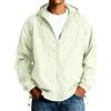 DUHGBNE Giacca Uomo Primaverile Giacca Mezza Stagione Uomo Giubbotto Leggero Lunga Maniche con Zip Casual Giubbotto Estivo e Tasche Bomber Jacket con Cappuccio Antivento Sportiva Giubbino